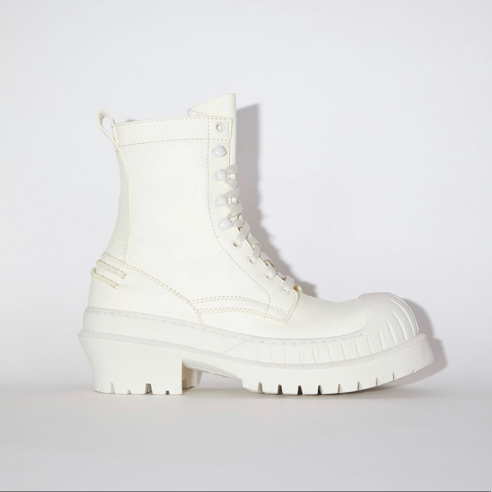 Acne Lug Sole Ankle Boots